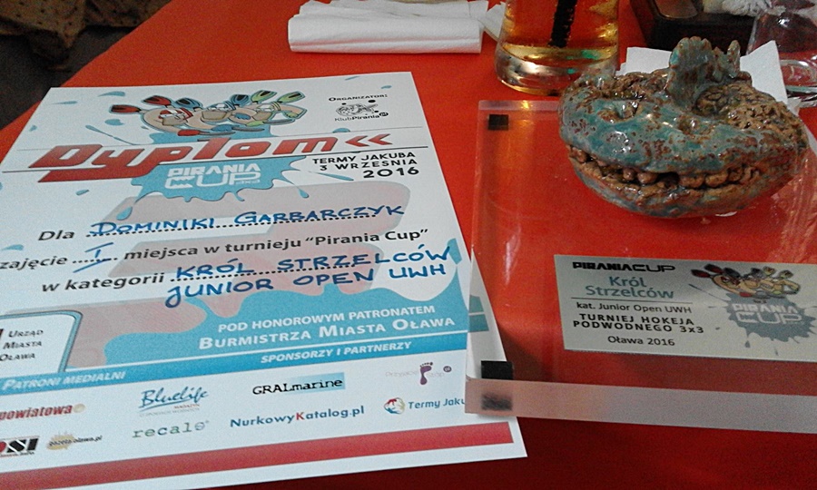 Hokej pod wodą Walenie Oława 2016